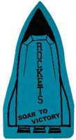 Foam Hands: 18 inch Rocket Ship Foam Mitts